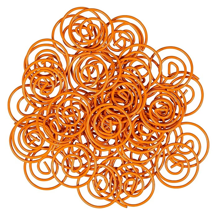 JAM Paper Colored Circular Paper Clips, Round Paperclips, Orange, 2 Packs Of 50 (21827540B) 6 JAM Paper Colored Circular Paper Clips, Round Paperclips, Orange, 2 Packs Of 50 (21827540B) - Image 4