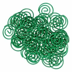 JAM Paper Colored Circular Paper Clips, Round Paperclips, Green, 2 Packs Of 50 (2187135B) 10 JAM Paper Colored Circular Paper Clips, Round Paperclips, Green, 2 Packs Of 50 (2187135B) -STAPLES Sales sp145003493 sc7