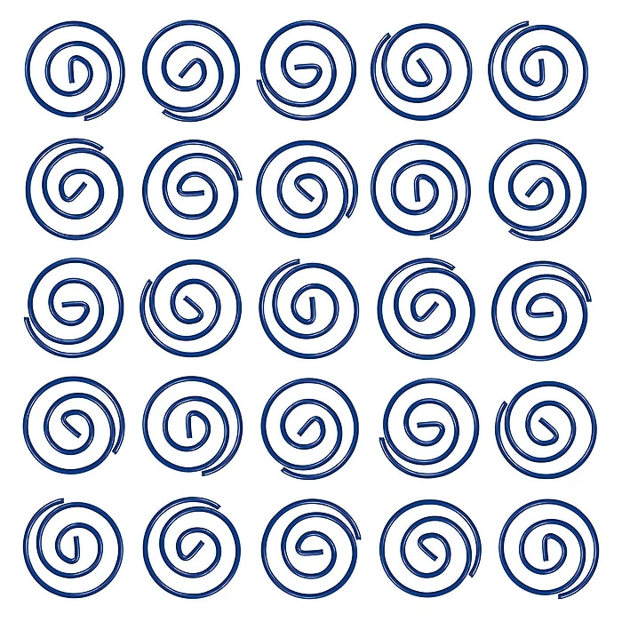 JAM Paper Circular Small Paper Clips, Dark Blue, 50/Pack (2187134) 6 JAM Paper Circular Small Paper Clips, Dark Blue, 50/Pack (2187134) - Image 4