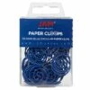 JAM Paper Circular Small Paper Clips, Dark Blue, 50/Pack (2187134) 1 JAM Paper Circular Small Paper Clips, Dark Blue, 50/Pack (2187134) -STAPLES Sales sp145003504 sc7