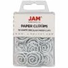 JAM Paper Circular Small Paper Clips, White, 2 Packs Of 50 (2187139B) 1 JAM Paper Circular Small Paper Clips, White, 2 Packs Of 50 (2187139B) -STAPLES Sales sp145003515 sc7 1