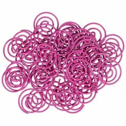 JAM Paper Colored Circular Paper Clips, Round Paperclips, Hot Pink Fuchsia, 2 Packs Of 50 (2187136B) 11 JAM Paper Colored Circular Paper Clips, Round Paperclips, Hot Pink Fuchsia, 2 Packs Of 50 (2187136B) -STAPLES Sales sp145003926 sc7