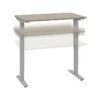 Bush Business Furniture Move 40 Series 28"-48" Adjustable Standing Desk, Sand Oak/Cool Gray Metallic (M4S4830SOSK) 1 Bush Business Furniture Move 40 Series 28"-48" Adjustable Standing Desk, Sand Oak/Cool Gray Metallic (M4S4830SOSK) -STAPLES Sales sp145952742 sc7