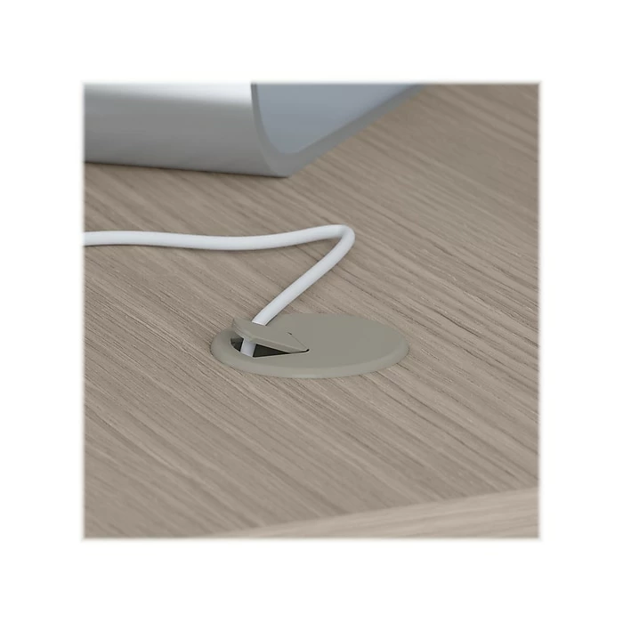 Bush Business Furniture Move 40 Series 28"-48" Adjustable Standing Desk, Sand Oak/Cool Gray Metallic (M4S4830SOSK) 9 Bush Business Furniture Move 40 Series 28"-48" Adjustable Standing Desk, Sand Oak/Cool Gray Metallic (M4S4830SOSK) - Image 7