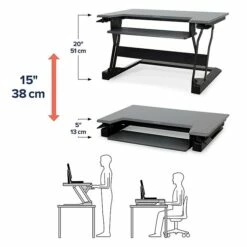 Ergotron WorkFit-T 35"W Adjustable Riser (33-397-085) 14 Ergotron WorkFit-T 35"W Adjustable Riser (33-397-085) -STAPLES Sales sp147485089 sc7