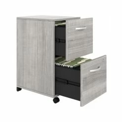 Bush Business Furniture Hybrid 2-Drawer Mobile File Cabinet, Letter/Legal, Platinum Gray, 20", (HYF116PGSU-Z) 14 Bush Business Furniture Hybrid 2-Drawer Mobile File Cabinet, Letter/Legal, Platinum Gray, 20", (HYF116PGSU-Z) -STAPLES Sales sp147608303 sc7