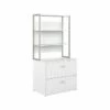 Bush Business Furniture Hybrid 2-Drawer Lateral File Cabinet With Shelves, Letter/Legal, White, 36" (HYB018WHSU) -STAPLES Sales sp147608476 sc7