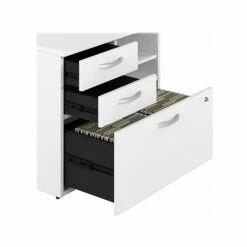 Bush Business Furniture Hybrid 2-Drawer Lateral File Cabinet With Shelves, Letter/Legal, White, 36" (HYB018WHSU) 16 Bush Business Furniture Hybrid 2-Drawer Lateral File Cabinet With Shelves, Letter/Legal, White, 36" (HYB018WHSU) -STAPLES Sales sp147608482 sc7