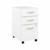 Bush Business Furniture Hybrid 3-Drawer Mobile File Cabinet, Letter/Legal, White, 20" (HYF216WHSU-Z) 1 Bush Business Furniture Hybrid 3-Drawer Mobile File Cabinet, Letter/Legal, White, 20" (HYF216WHSU-Z) -STAPLES Sales sp147696188 sc7
