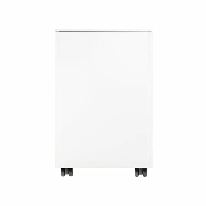Gry Mattr 3-Drawer Vertical File Cabinet, Mobile, Letter/Legal, White, 21" (GMCC-00848) 7 Gry Mattr 3-Drawer Vertical File Cabinet, Mobile, Letter/Legal, White, 21" (GMCC-00848) - Image 5