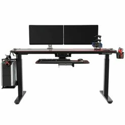 Eureka Ergonomic 31"-51" Adjustable Gaming Desk, Black (GD0054-BK) 11 Eureka Ergonomic 31"-51" Adjustable Gaming Desk, Black (GD0054-BK) -STAPLES Sales sp148401002 sc7