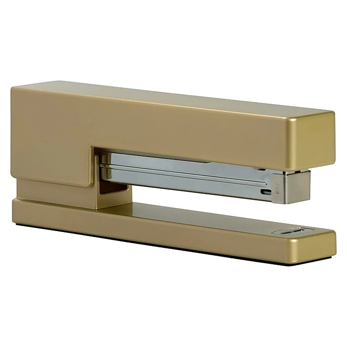 JAM Paper Modern Desktop Stapler, 10 Sheet Capacity, Gold (337GOZ) 3 JAM Paper Modern Desktop Stapler, 10 Sheet Capacity, Gold (337GOZ)