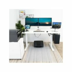 Mount-It! 30"-49"H Adjustable Electric Sit-Stand Desk, White (MI-18061) 11 Mount-It! 30"-49"H Adjustable Electric Sit-Stand Desk, White (MI-18061) -STAPLES Sales sp161382656 sc7
