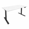 Mount-It! 30"-49"H Adjustable Electric Sit-Stand Desk, White/Black (MI-18064) 2 Mount-It! 30"-49"H Adjustable Electric Sit-Stand Desk, White/Black (MI-18064) -STAPLES Sales sp161382657 sc7