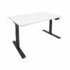 Mount-It! 30"-49"H Adjustable Electric Sit-Stand Desk, White/Black (MI-18063) 2 Mount-It! 30"-49"H Adjustable Electric Sit-Stand Desk, White/Black (MI-18063) -STAPLES Sales sp161464408 sc7