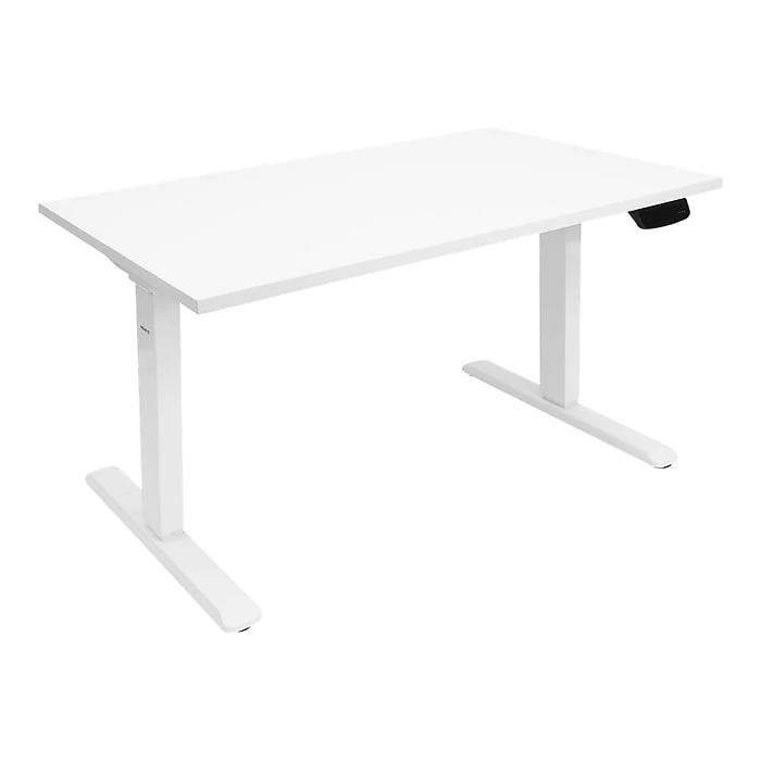 Mount-It! 25"-51"H Adjustable Electric Sit-Stand Desk, White (MI-18066) 3 Mount-It! 25"-51"H Adjustable Electric Sit-Stand Desk, White (MI-18066)
