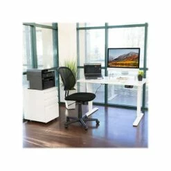 Mount-It! 25"-51"H Adjustable Electric Sit-Stand Desk, White (MI-18066) 12 Mount-It! 25"-51"H Adjustable Electric Sit-Stand Desk, White (MI-18066) -STAPLES Sales sp161464432 sc7
