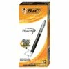 BIC Velocity Retractable Ballpoint Pens, Medium Point, Black Ink, Dozen (16264/VLG11) -STAPLES Sales sp162497358 sc7