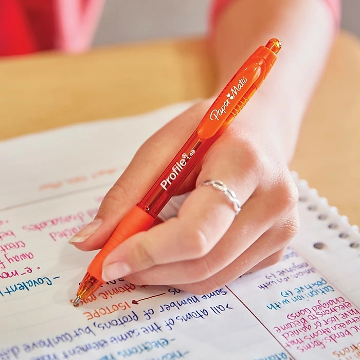 Paper Mate Profile Retractable Ballpoint Pen, Bold Point, Black Ink, 36/Pack (1231064) 7 Paper Mate Profile Retractable Ballpoint Pen, Bold Point, Black Ink, 36/Pack (1231064) - Image 5