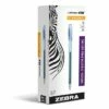 Zebra Pen J-Roller RX Gel Stick Pen, Medium Point, Blue Dozen (43120)