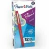 Paper Mate Flair Felt Pen, Medium Point, Red Ink, Dozen (8420152) 1 Paper Mate Flair Felt Pen, Medium Point, Red Ink, Dozen (8420152) -STAPLES Sales sp163415480 sc7