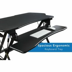 Mount-It! 48" Standing Desk Height Adjustable Riser With Gas Spring Lift, Metal (MI-7925) 18 Mount-It! 48" Standing Desk Height Adjustable Riser With Gas Spring Lift, Metal (MI-7925) -STAPLES Sales sp163926905 sc7