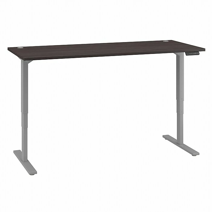 Bush Business Furniture Move 80 Series 23''-49'' Adjustable Standing Desk, Storm Gray/Cool Gray Metallic (HAT7230SGK) 3 Bush Business Furniture Move 80 Series 23''-49'' Adjustable Standing Desk, Storm Gray/Cool Gray Metallic (HAT7230SGK)