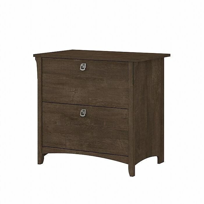 Bush Furniture Salinas 2-Drawer Lateral File Cabinet, Letter/Legal, Ash Brown, 31.73" (SAF132ABR-03) 3 Bush Furniture Salinas 2-Drawer Lateral File Cabinet, Letter/Legal, Ash Brown, 31.73" (SAF132ABR-03)