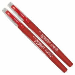 Marvy Uchida Gel Pens, 0.7 Mm, Red, 2/Pack (6534968a)