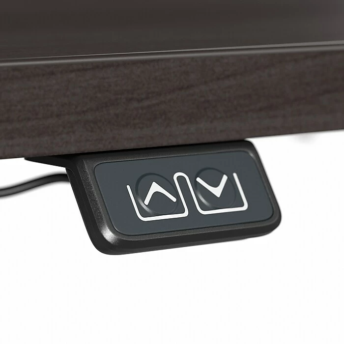 Bush Business Furniture Move 40 Series 28''-48'' Adjustable Standing Desk, Storm Gray/Cool Gray Metallic (M4S7230SGSK) 8 Bush Business Furniture Move 40 Series 28''-48'' Adjustable Standing Desk, Storm Gray/Cool Gray Metallic (M4S7230SGSK) - Image 6