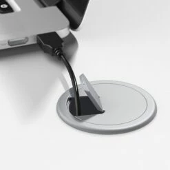 Bush Business Furniture Move 40 Series 28''-48'' Adjustable Standing Desk, White/Cool Gray Metallic (M4S7230WHSK) 16 Bush Business Furniture Move 40 Series 28''-48'' Adjustable Standing Desk, White/Cool Gray Metallic (M4S7230WHSK) -STAPLES Sales sp166198384 sc7