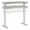 Bush Business Furniture Move 40 Series 28"-48" Adjustable Standing Desk, Platinum Gray/Cool Gray Metallic (M4S4824PGSK) 2 Bush Business Furniture Move 40 Series 28"-48" Adjustable Standing Desk, Platinum Gray/Cool Gray Metallic (M4S4824PGSK) -STAPLES Sales sp166198459 sc7
