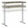 Bush Business Furniture Move 40 Series 28"-48" Adjustable Standing Desk, Modern Hickory/Cool Gray Metallic (M4S4824MHSK) 2 Bush Business Furniture Move 40 Series 28"-48" Adjustable Standing Desk, Modern Hickory/Cool Gray Metallic (M4S4824MHSK) -STAPLES Sales sp166198479 sc7