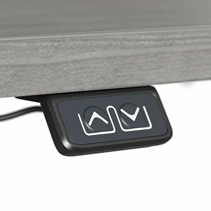 Bush Business Furniture Move 40 Series 28"-48" Adjustable Standing Desk, Platinum Gray/Cool Gray Metallic (M4S4824PGSK) 8 Bush Business Furniture Move 40 Series 28"-48" Adjustable Standing Desk, Platinum Gray/Cool Gray Metallic (M4S4824PGSK) - Image 6