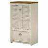 Bush Furniture Fairview Storage Cabinet With Drawer, Antique White/Tea Maple (WC53280-03) -STAPLES Sales sp168011784 sc7