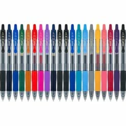 Pilot G2 Retractable Gel Pens, Fine Point, Assorted Inks, 20/Pack (G2720006-CB) 10 Pilot G2 Retractable Gel Pens, Fine Point, Assorted Inks, 20/Pack (G2720006-CB) -STAPLES Sales sp168017340 sc7