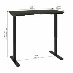 Bestar Universel 24“ X 48“ Standing Desk, Deep Grey (65857-32) 15 Bestar Universel 24“ X 48“ Standing Desk, Deep Grey (65857-32) -STAPLES Sales sp168526686 sc7