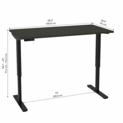 Bestar Universel 30“ X 60“ Standing Desk, Deep Grey (65867-32) 16 Bestar Universel 30“ X 60“ Standing Desk, Deep Grey (65867-32) -STAPLES Sales sp168526699 sc7