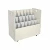 AdirOffice 21-Slot Roll File Cabinet, Mobile, White, 30", 2/Pack (625-WHI-2PK) 1 AdirOffice 21-Slot Roll File Cabinet, Mobile, White, 30", 2/Pack (625-WHI-2PK) -STAPLES Sales sp168616611 sc7