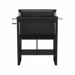 NTense Genesis 40"H X 30"W Standing Gaming Desk, Black (7031872COM)