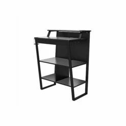 NTense Genesis 40"H X 30"W Standing Gaming Desk, Black (7031872COM) 12 NTense Genesis 40"H X 30"W Standing Gaming Desk, Black (7031872COM) -STAPLES Sales sp168851475 sc7