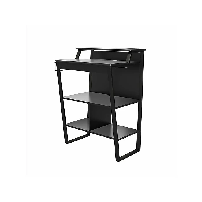 NTense Genesis 40"H X 30"W Standing Gaming Desk, Black (7031872COM) 5 NTense Genesis 40"H X 30"W Standing Gaming Desk, Black (7031872COM) - Image 3