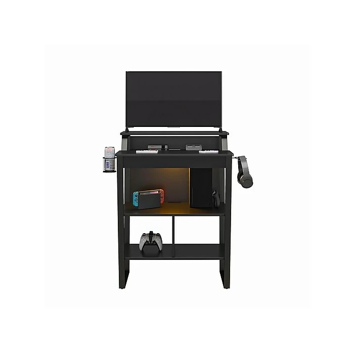 NTense Genesis 40"H X 30"W Standing Gaming Desk, Black (7031872COM) 7 NTense Genesis 40"H X 30"W Standing Gaming Desk, Black (7031872COM) - Image 5