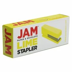 JAM Paper Modern Desktop Stapler, 10 Sheet Capacity, Lime Green (337GR) 17 JAM Paper Modern Desktop Stapler, 10 Sheet Capacity, Lime Green (337GR) -STAPLES Sales sp170856958 sc7