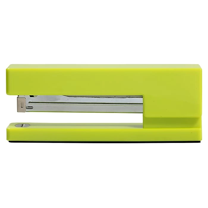 JAM Paper Modern Desktop Stapler, 10 Sheet Capacity, Lime Green (337GR) 4 JAM Paper Modern Desktop Stapler, 10 Sheet Capacity, Lime Green (337GR) - Image 2