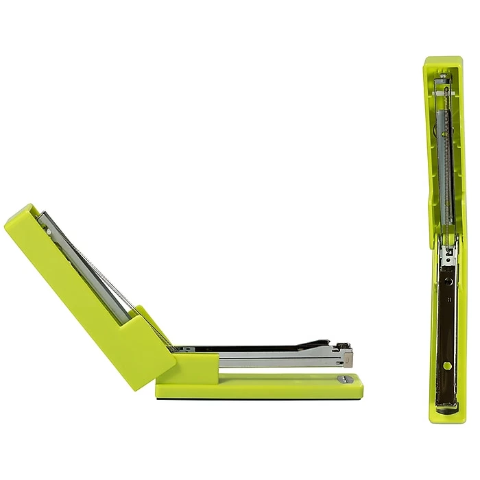 JAM Paper Modern Desktop Stapler, 10 Sheet Capacity, Lime Green (337GR) 5 JAM Paper Modern Desktop Stapler, 10 Sheet Capacity, Lime Green (337GR) - Image 3