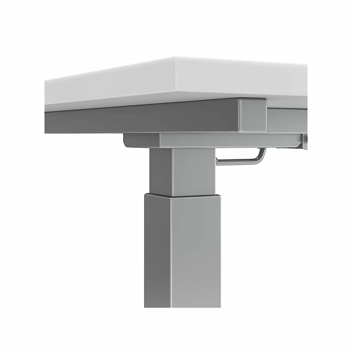 HON Mod 26.25"-43.5"H Adjustable Standing Desk, Slate Teak/Nickel (HLPLRW6030CONHATSL1) 5 HON Mod 26.25"-43.5"H Adjustable Standing Desk, Slate Teak/Nickel (HLPLRW6030CONHATSL1) - Image 3