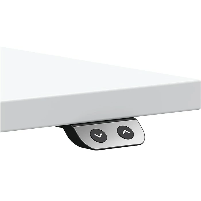 HON Mod 26.25"-43.5"H Adjustable Standing Desk, Slate Teak/Nickel (HLPLRW6030CONHATSL1) 8 HON Mod 26.25"-43.5"H Adjustable Standing Desk, Slate Teak/Nickel (HLPLRW6030CONHATSL1) - Image 6