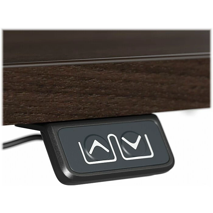 Bush Business Furniture Move 40 28"-48"H Electric Adjustable Standing Desk, Black Walnut/Black (M4S4824BWBK) 8 Bush Business Furniture Move 40 28"-48"H Electric Adjustable Standing Desk, Black Walnut/Black (M4S4824BWBK) - Image 6