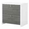 Office By Kathy Ireland® Echo 2-Drawer Lateral File Cabinet, Letter/Legal, Pure White/Modern Gray, 32" (KI60502-03) 2 Office By Kathy Ireland® Echo 2-Drawer Lateral File Cabinet, Letter/Legal, Pure White/Modern Gray, 32" (KI60502-03) -STAPLES Sales sp172325718 sc7